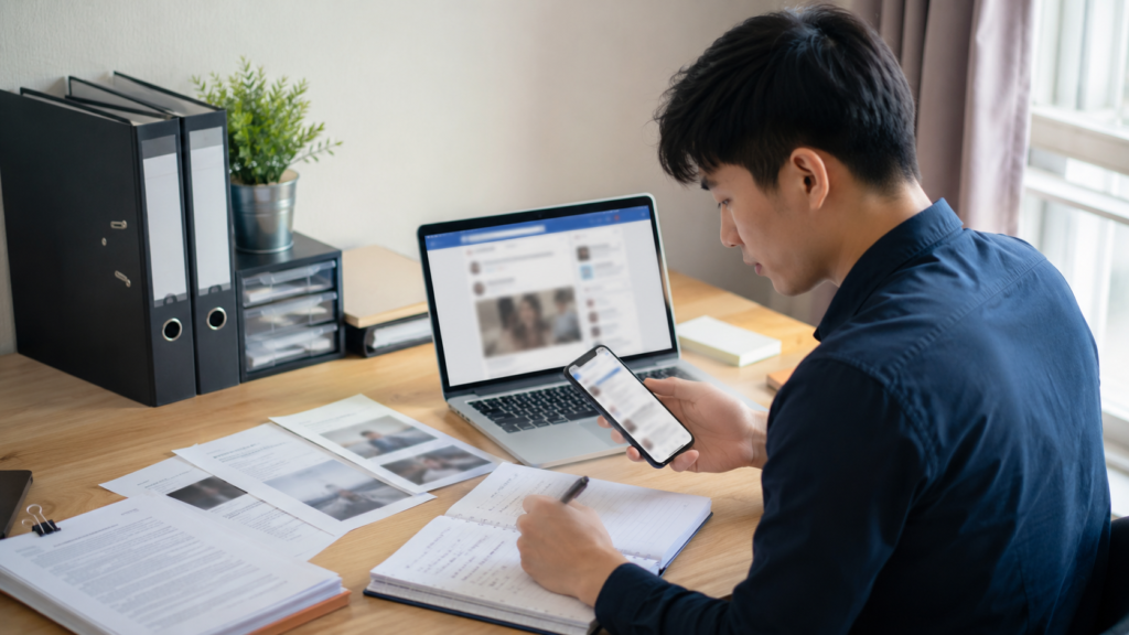 การเก็บหลักฐานคดีหมิ่นประมาท Facebook