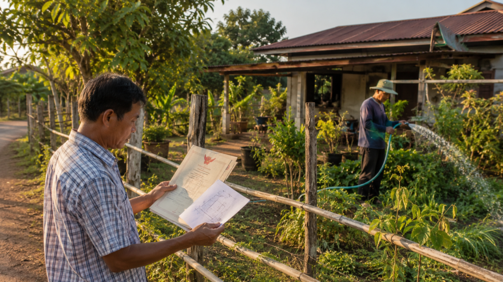 ขั้นตอนฟ้องครอบครองปรปักษ์และจดทะเบียนสิทธิที่ดิน